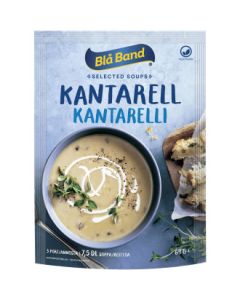Blå Band Kantarellsoppa