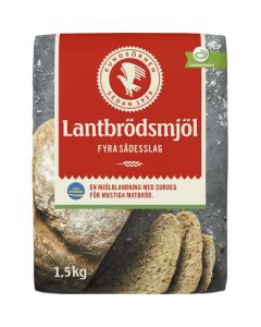 Kungsörnen Lantbrödsmjöl Fyra Sädesslag