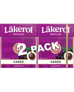 Läkerol Cassis 2-pack