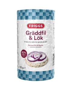 Friggs Riskakor Gräddfil & Lök