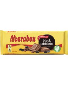 Marabou Black Saltlakrits