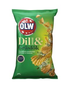 OLW Chips - Dill & Gräslök