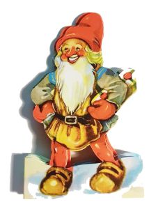Bordsdekoration Tomte