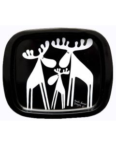 Bricka liten tre älgar