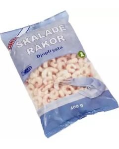 Räkor, Skalade, Fryst