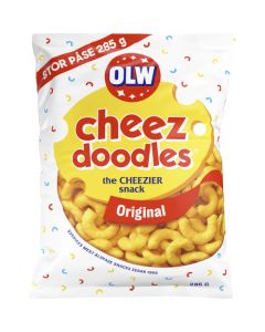 Ostbågar, cheez doodles