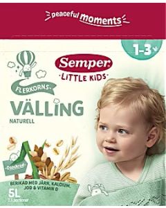 Semper Flerkornsvälling Naturell 1-3 År