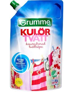 Grumme Flytande Tvättmedel Kulörtvätt