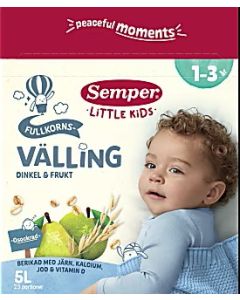Semper Fullkornsvälling Dinkel & frukt 1-3 år