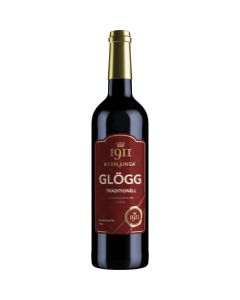 Glögg Röd Traditionell Alkfri Glas