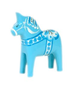 Dalahäst Ljusblå Liten