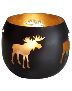 Ljuslykta Älg Skogens Konung Metall Stor