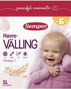 Semper HavreVälling Mild - 6 mån