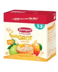 Semper Flerkornsgröt med Äpple Mango 1-3 år