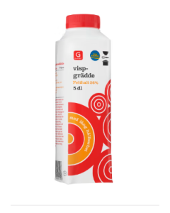 Vispgrädde Lång Hållbarhet 27%