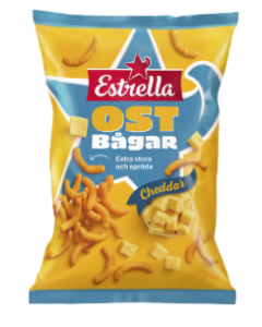 Estrella Ostbågar Cheddar