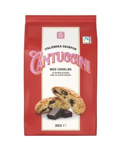 Cantuccini med Choklad