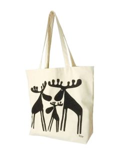 Tre älgar shoppingväska