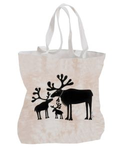 Tre renar shoppingväska