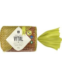 Vital Grovt Bröd Fyllt av Råg