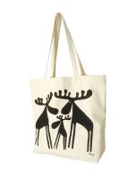 Tre älgar shoppingväska