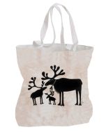 Tre renar shoppingväska